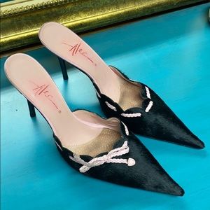🧿 ALEC Brazilian Fur Heels size 10 B